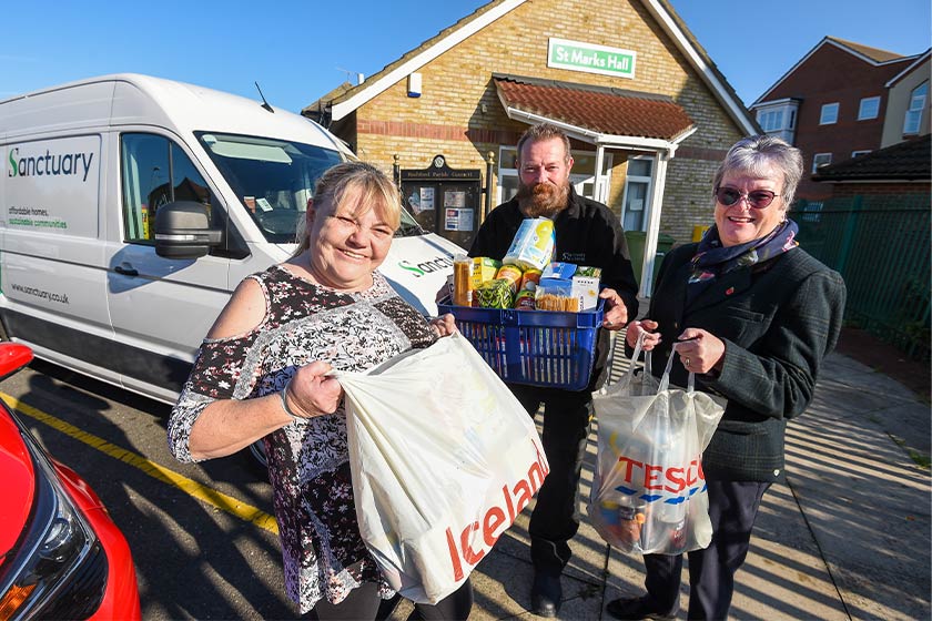 Food bank support in Rochford