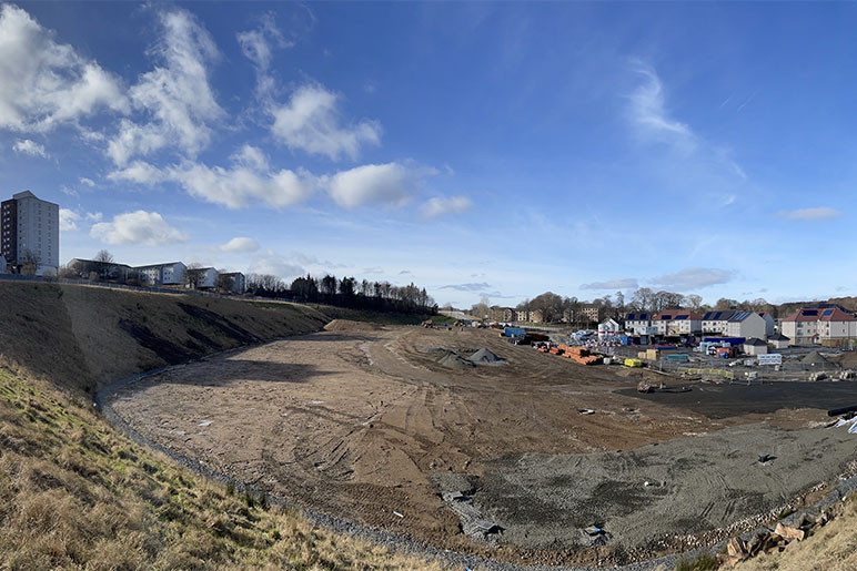 Site of the Persley Den development