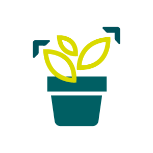 Icon of a plant in a plant pot