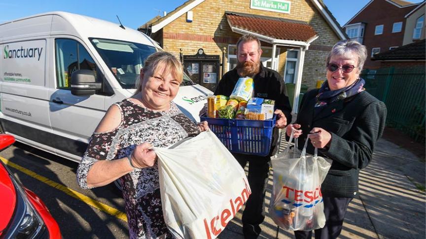 Food bank support in Rochford